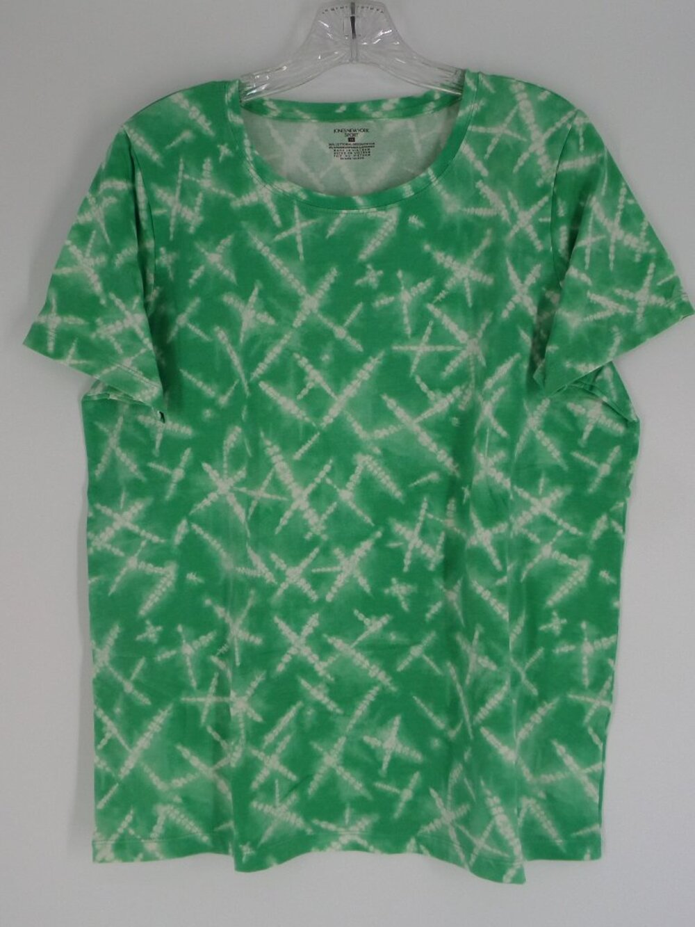Jones New York Sport Woman's Cotton Blend Shirt Size 1X Pre Owned Good